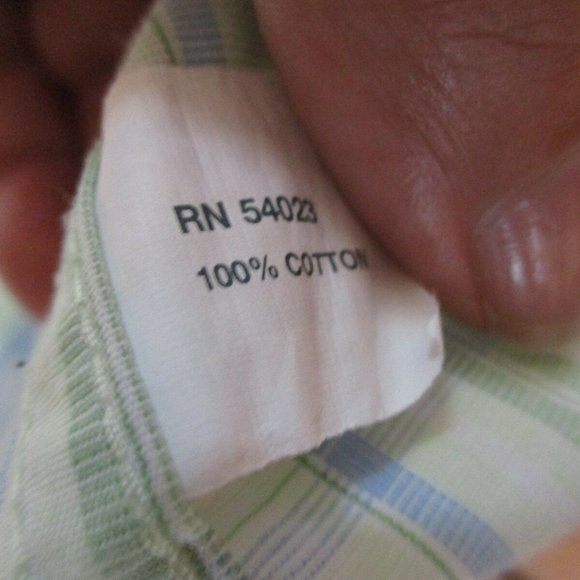 Gap Mens Plaid Oxford Shirt sz L Preppy Button Down - Picture 12 of 12